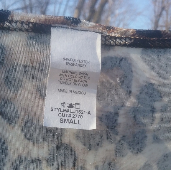 Leopard Animal Print Kimono NEW - Picture 4 of 8